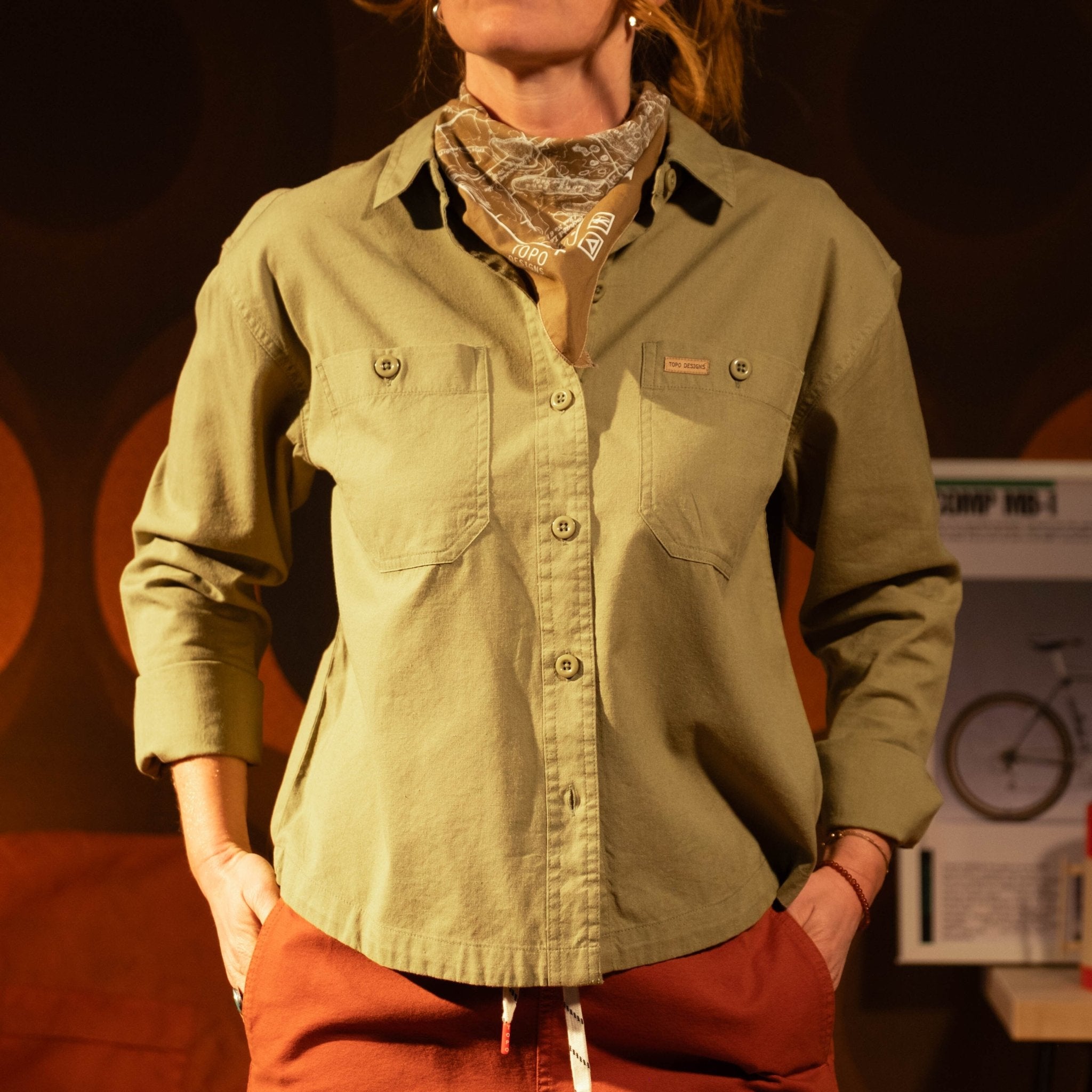 Daytripper Shirt Long Sleeve - Women's vue 5 Topo Designs