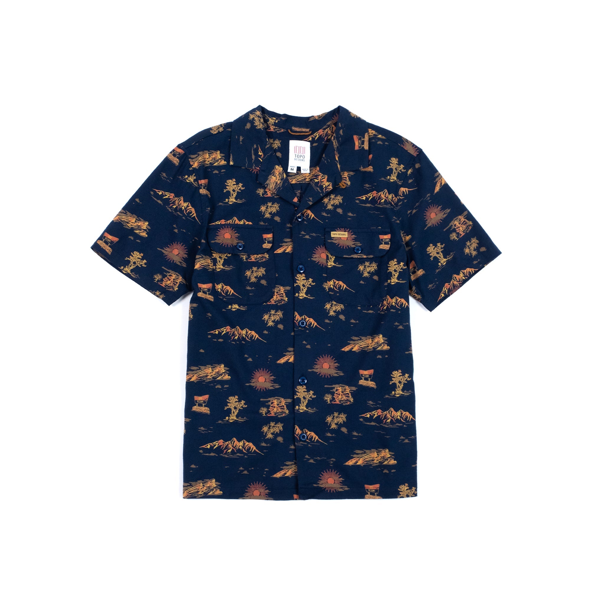 Chemise Manches Courtes DaytripperChemise Hommes 1 - Topo Designs
