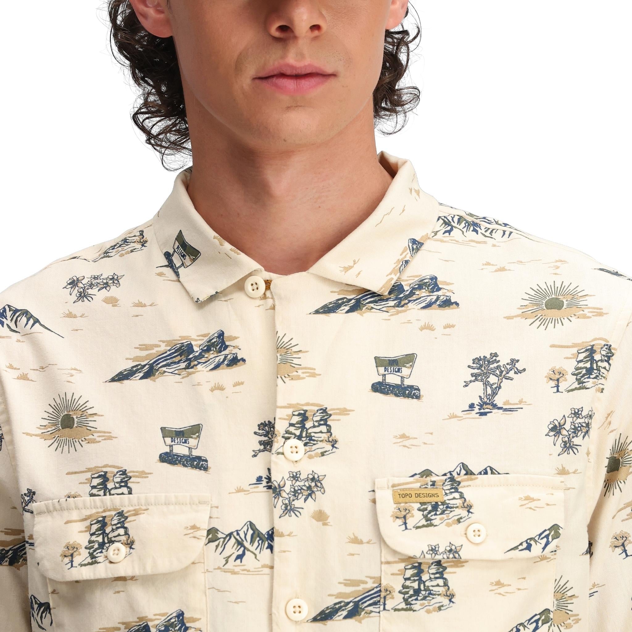 Daytripper Short Sleeve Shirt - Men's Mens/Apparel/Shirts - Achetez chez Topo Designs - Europe