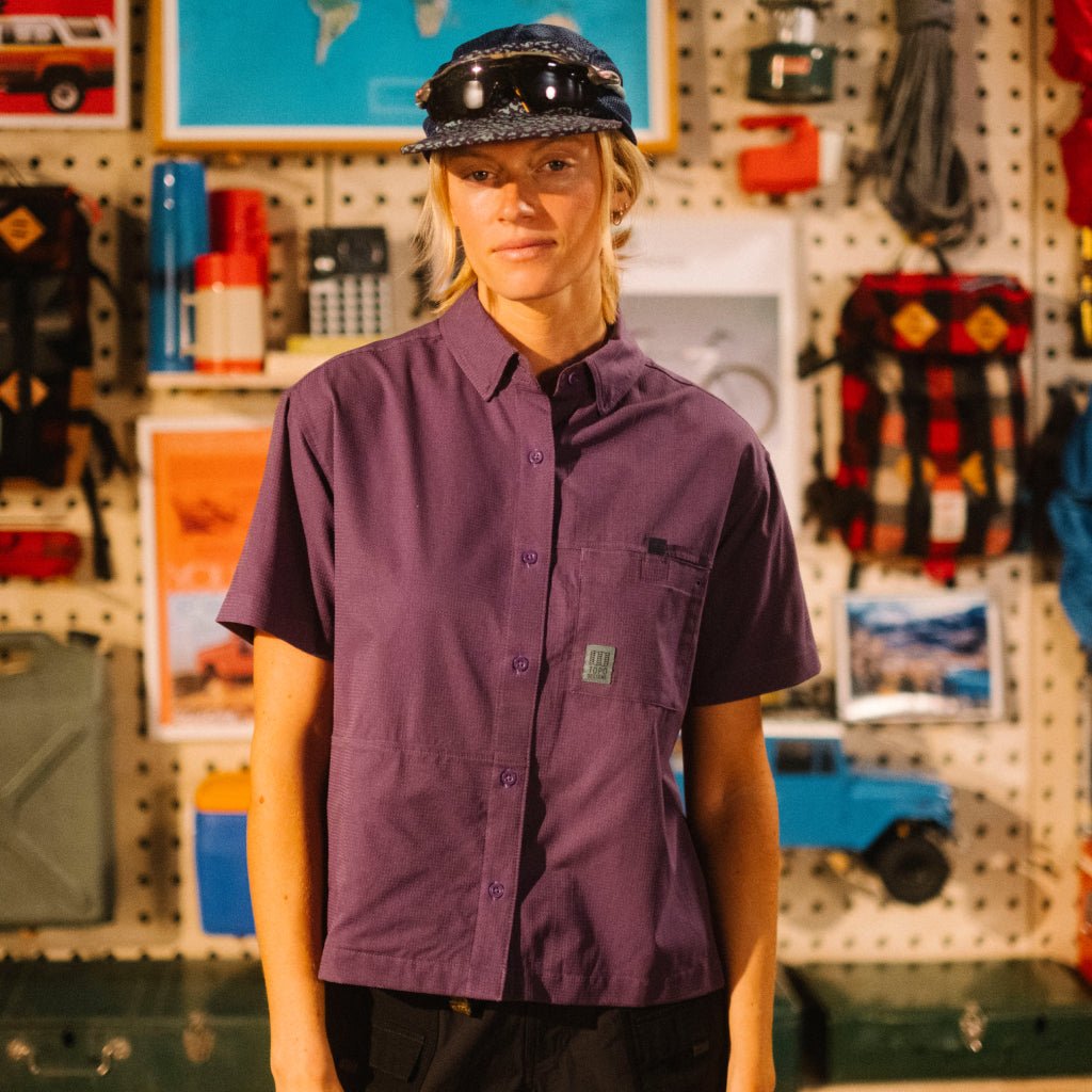 Desert Shirt - Short Sleeve - Women's - Outlet Womens/Apparel/Shirts - Achetez chez Topo Designs - Europe