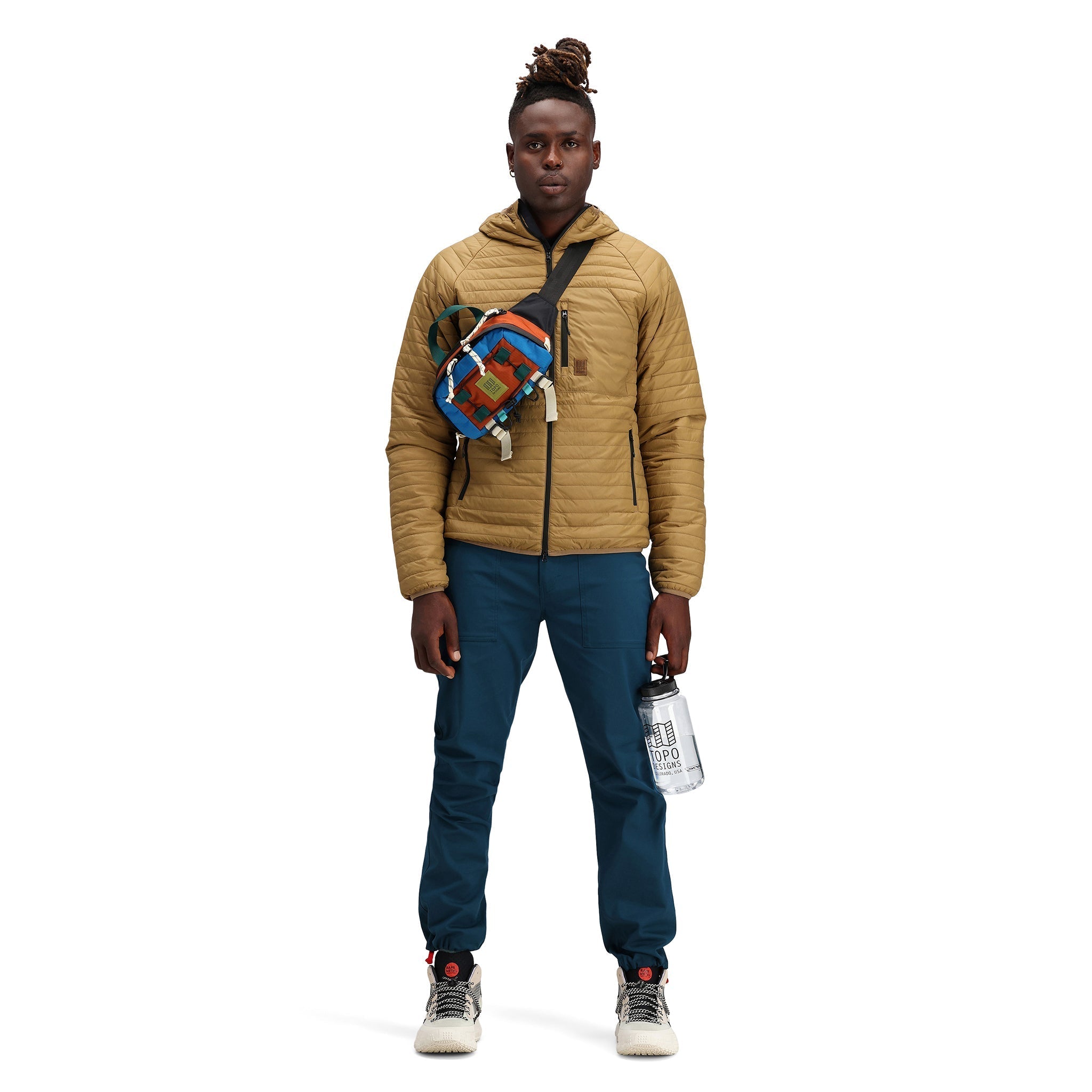 Global Puffer Hoodie - Men's - Outlet Mens/Outerwear/Insulated - Achetez chez Topo Designs - Europe