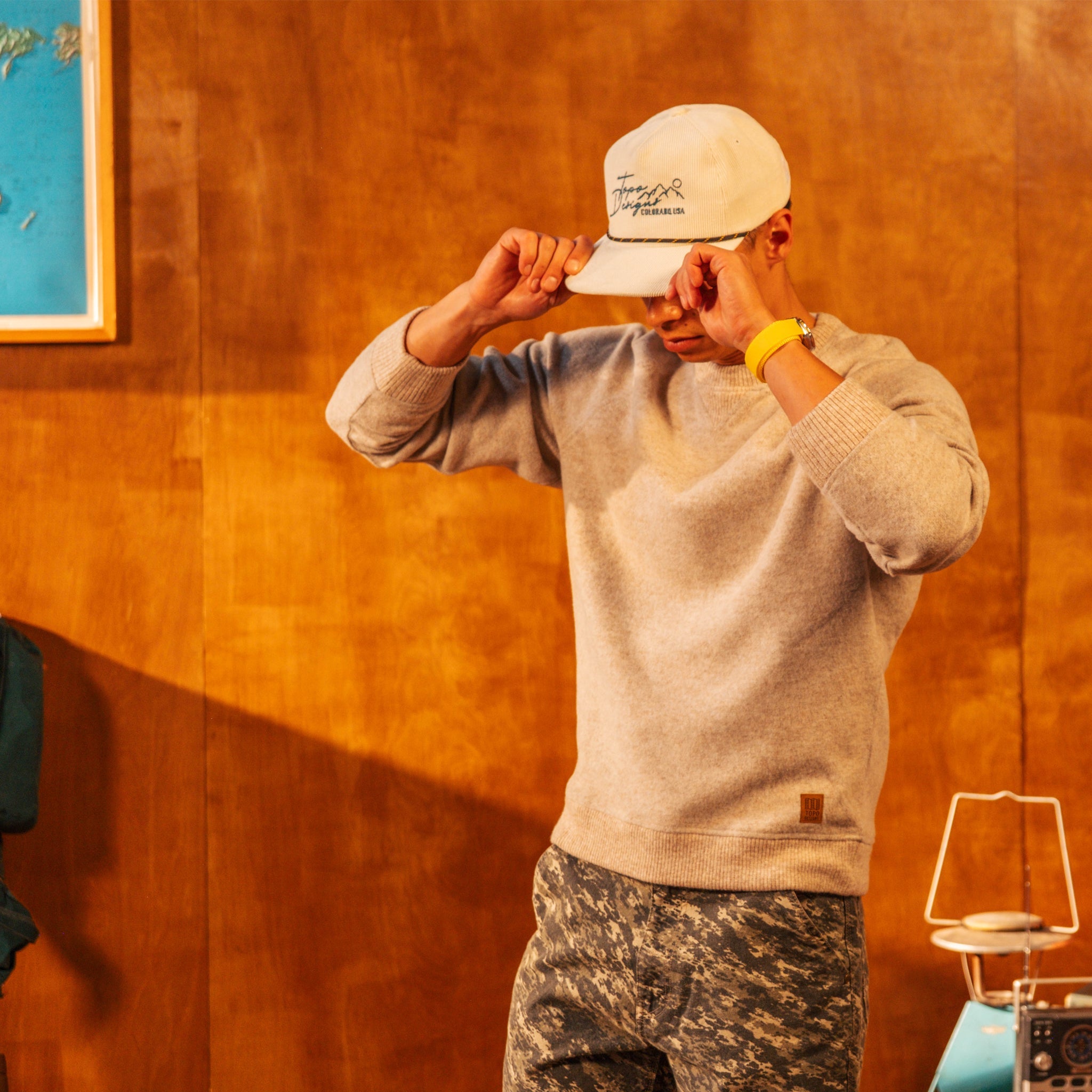 Global Wool Sweater - Men's vue 2 Topo Designs