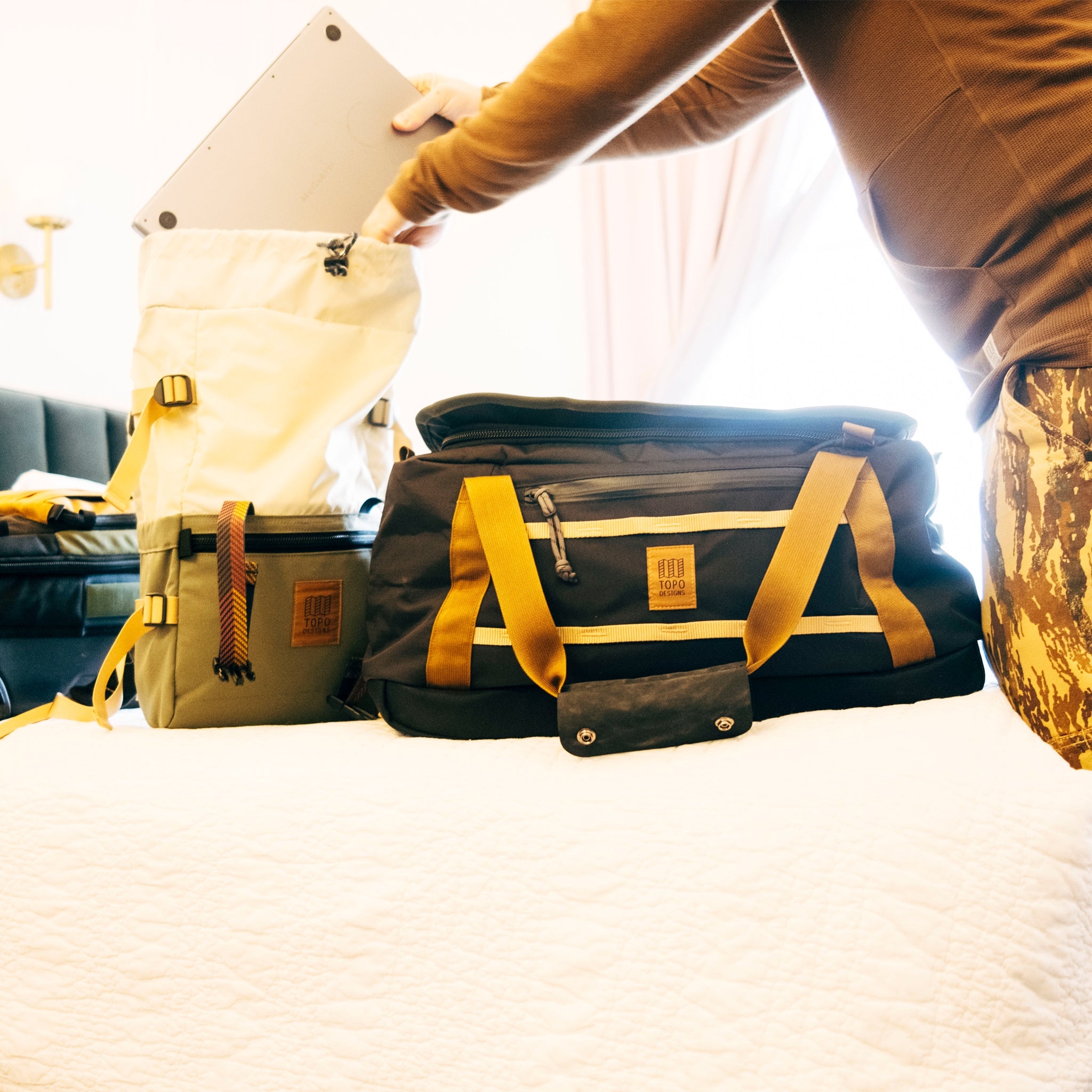 Mountain Duffel 40L - Outlet vue 2 Topo Designs