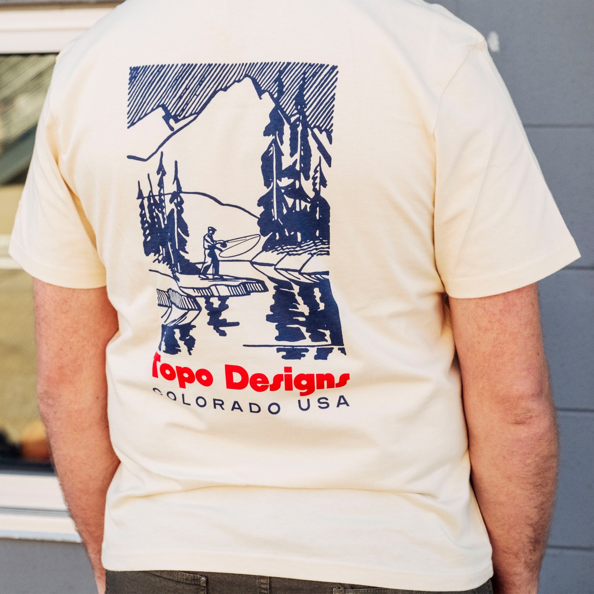 Tee-Shirt Mountain River Tee-Shirt Hommes 2 - Topo Designs