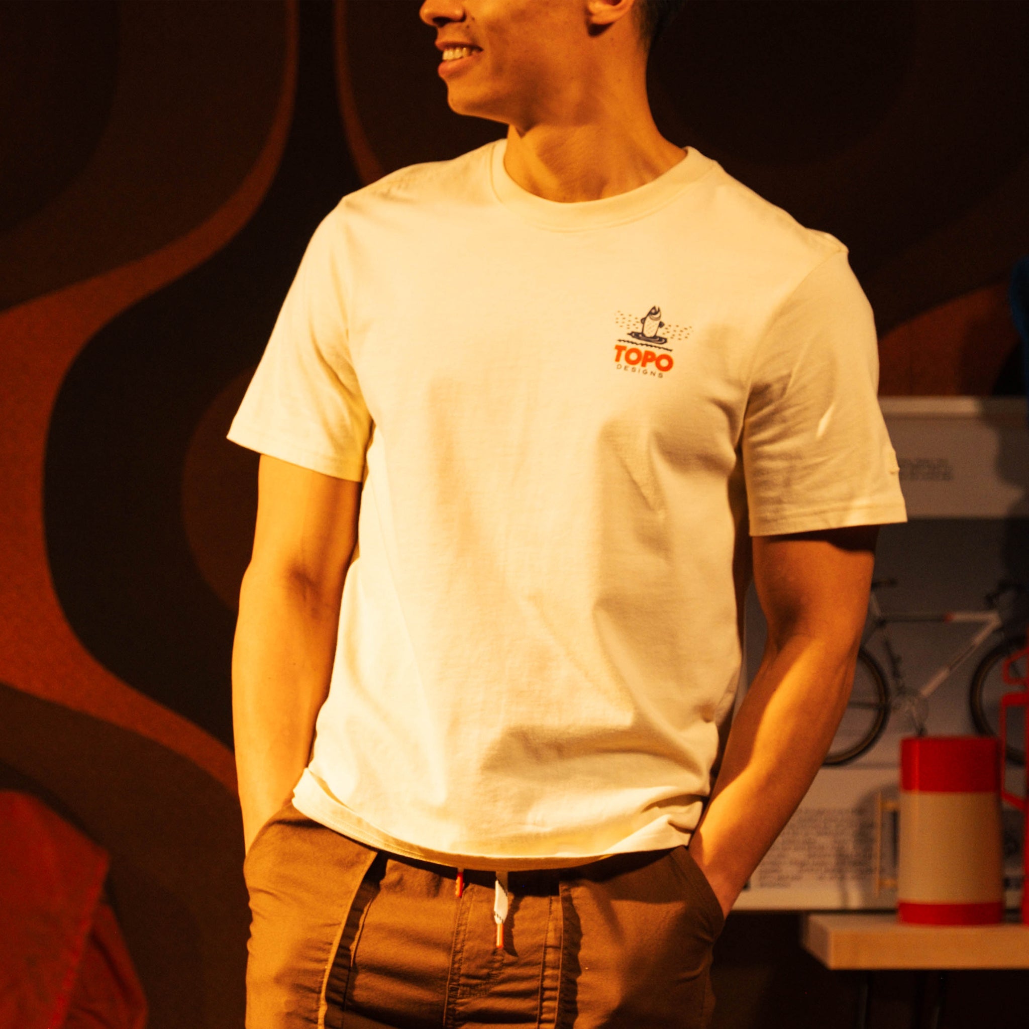 Mountain River Tee - Men's vue 4 Topo Designs