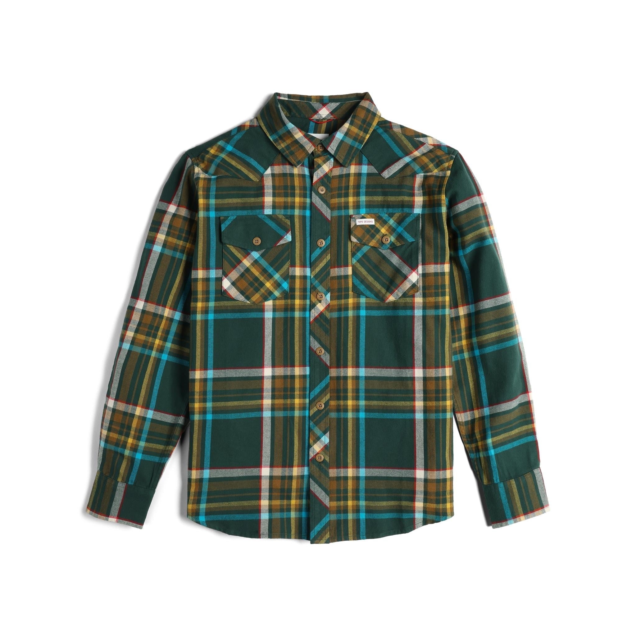 Mountain Shirt Long Sleeve - Men's Mens/Apparel/Shirts - Achetez chez Topo Designs - Europe