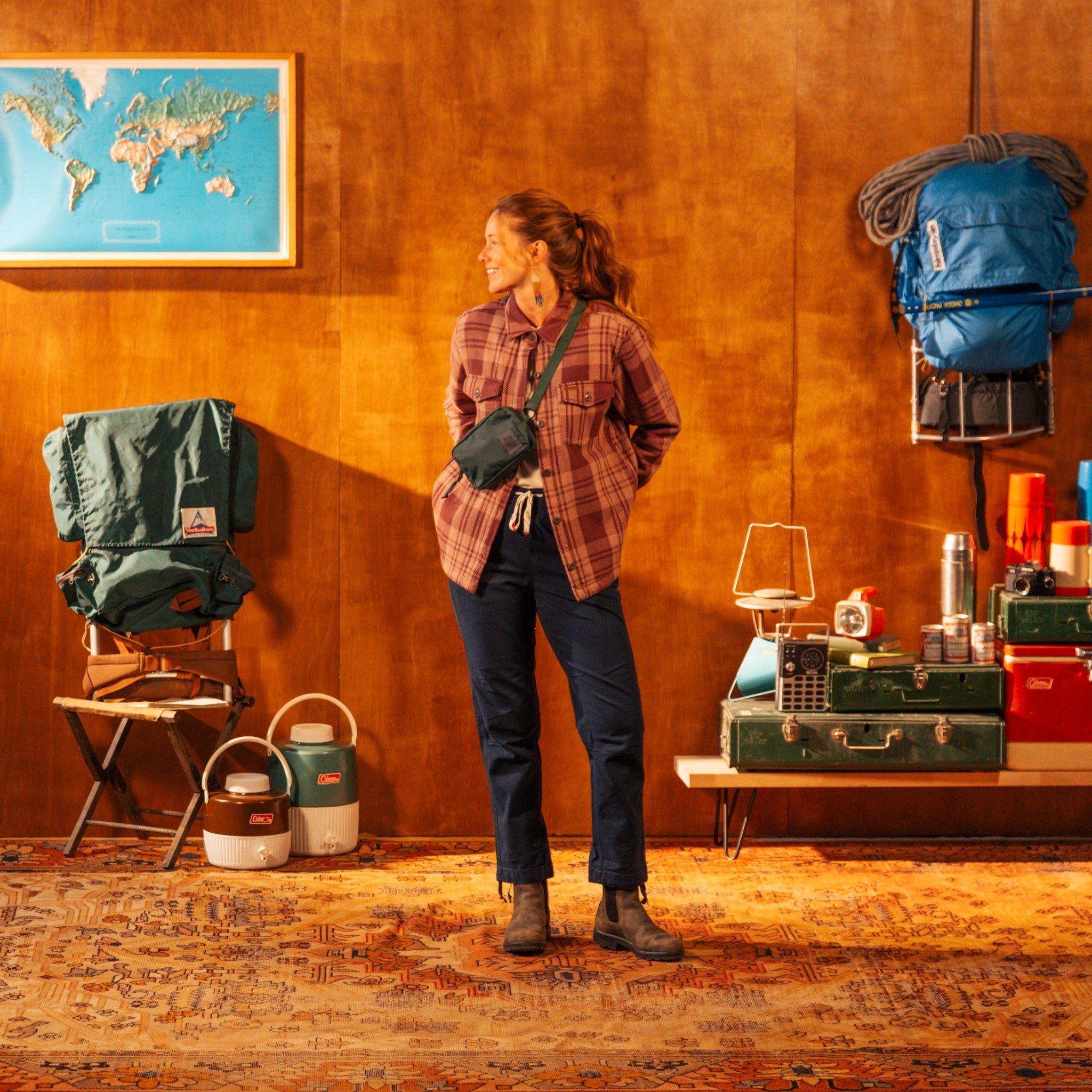 Onlooker Twill Shirt Jacket - Women's vue 2 Topo Designs