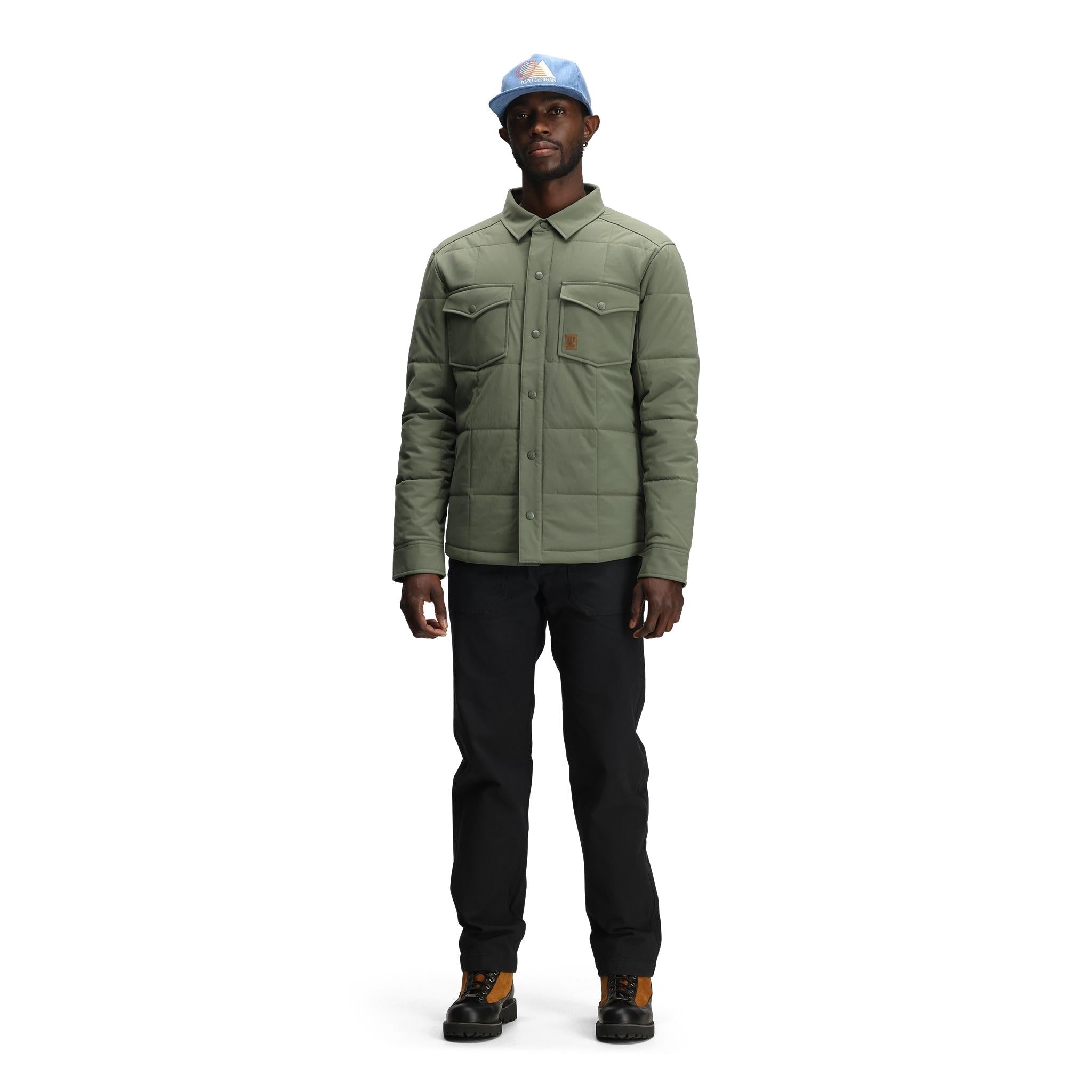 Puffer Shirt Jacket - Men's vue 8 Topo Designs