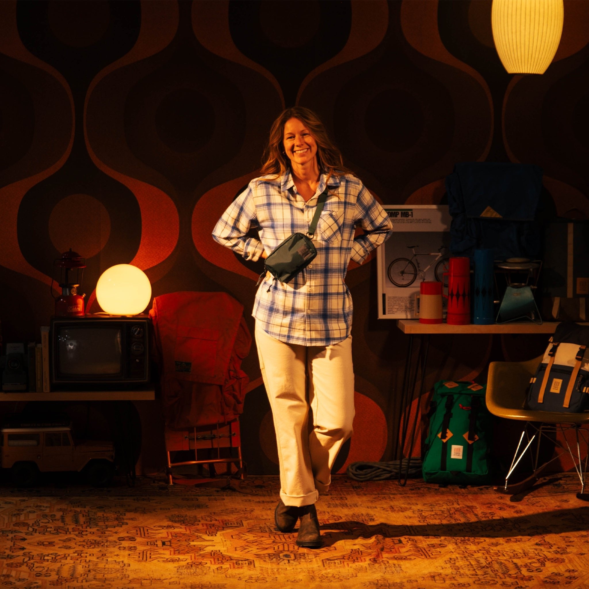 Ripstop-Gürteltasche 1,25 l vue 2 von Topo Designs