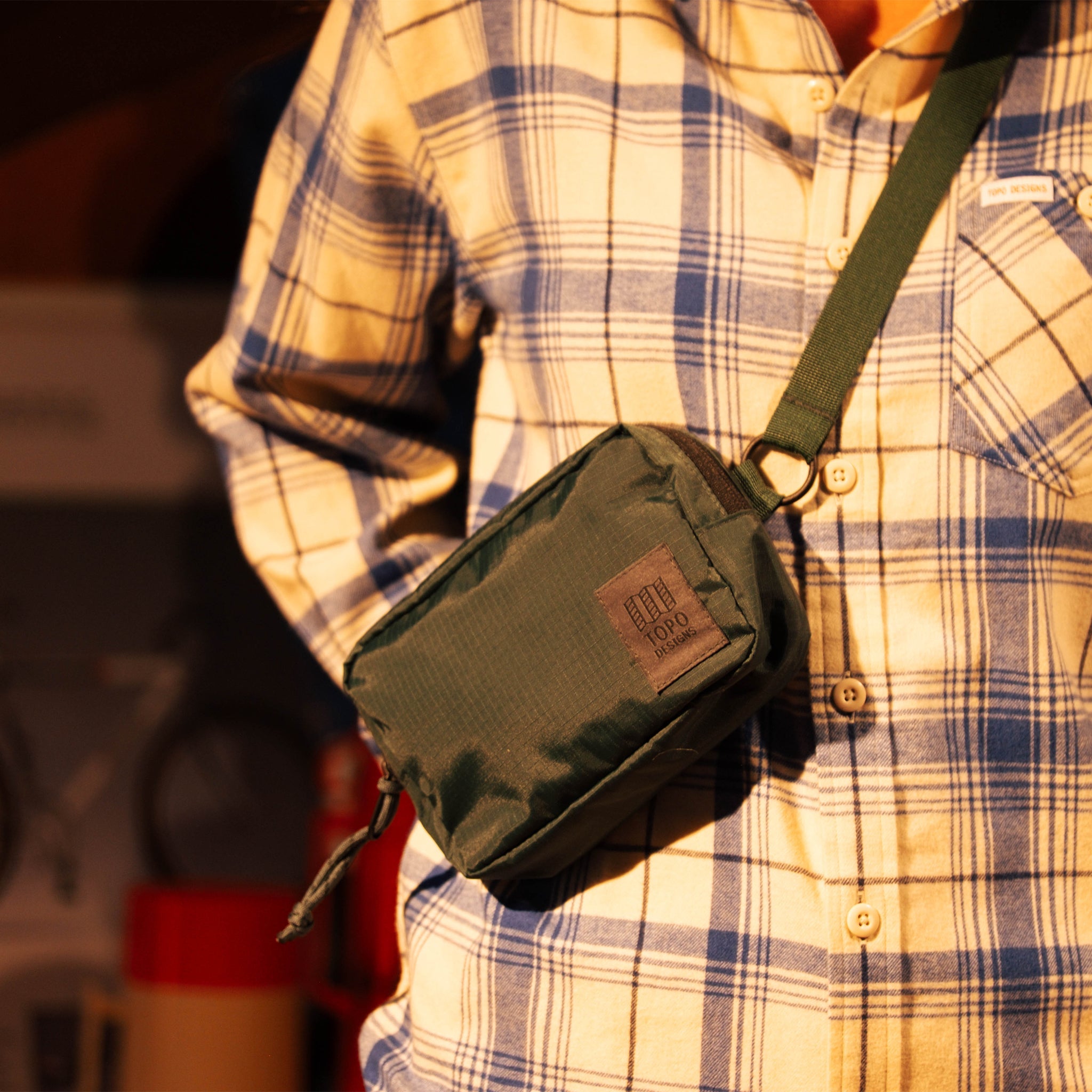 Ripstop-Gürteltasche 1,25 l, Modell 5, Topo Designs