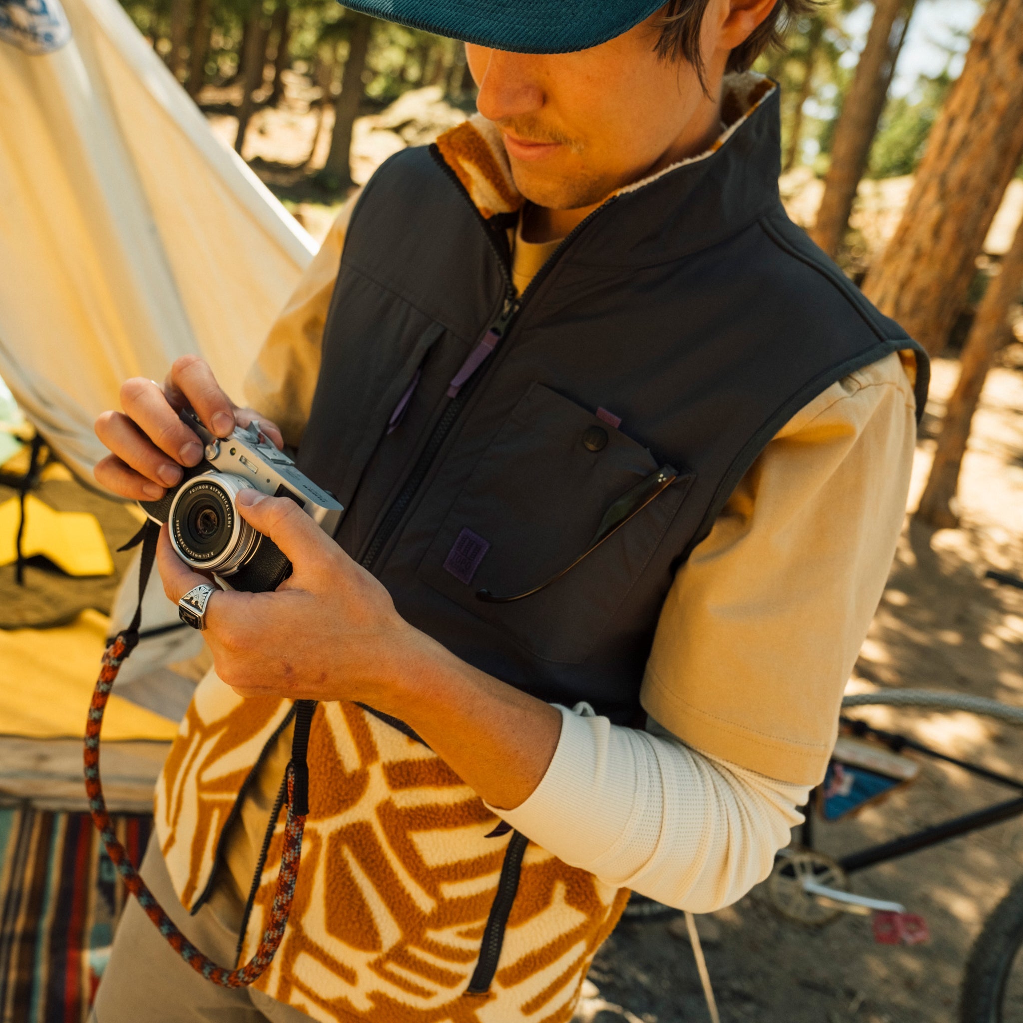 Subalpine Fleece Vest - Men's - Outlet vue 2 Topo Designs