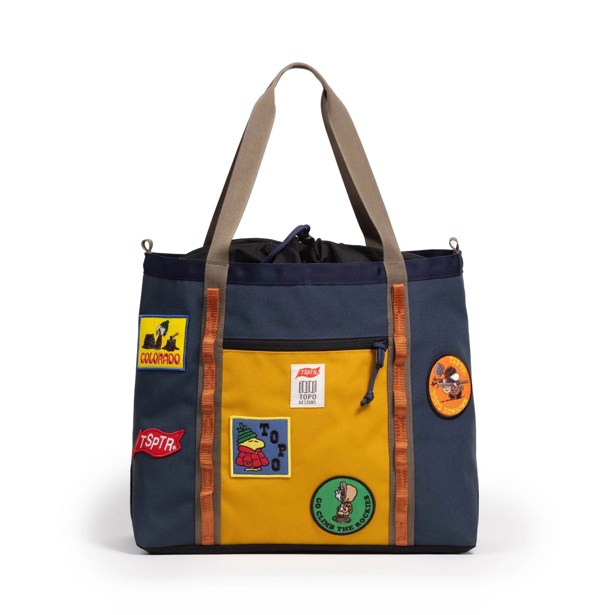 Topo Designs x TSPTR Mountain Utility Tote 33L vue 9 Topo Designs