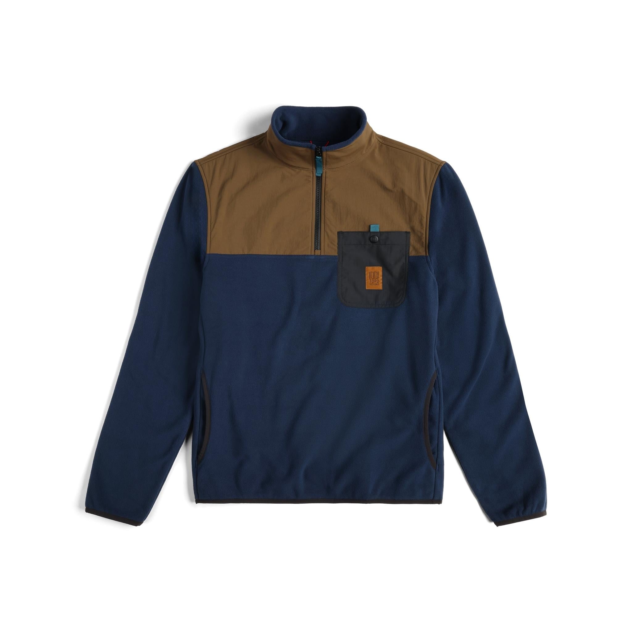 Vista 1/4 Zip Lightweight Fleece - Men's Mens/Outerwear/Fleece - Achetez chez Topo Designs - Europe