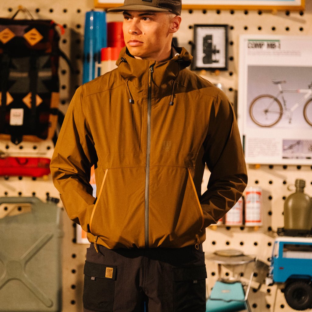 Global Jacket - Herren Mens/Outerwear/Rain - Achetez chez Topo Designs - Europe
