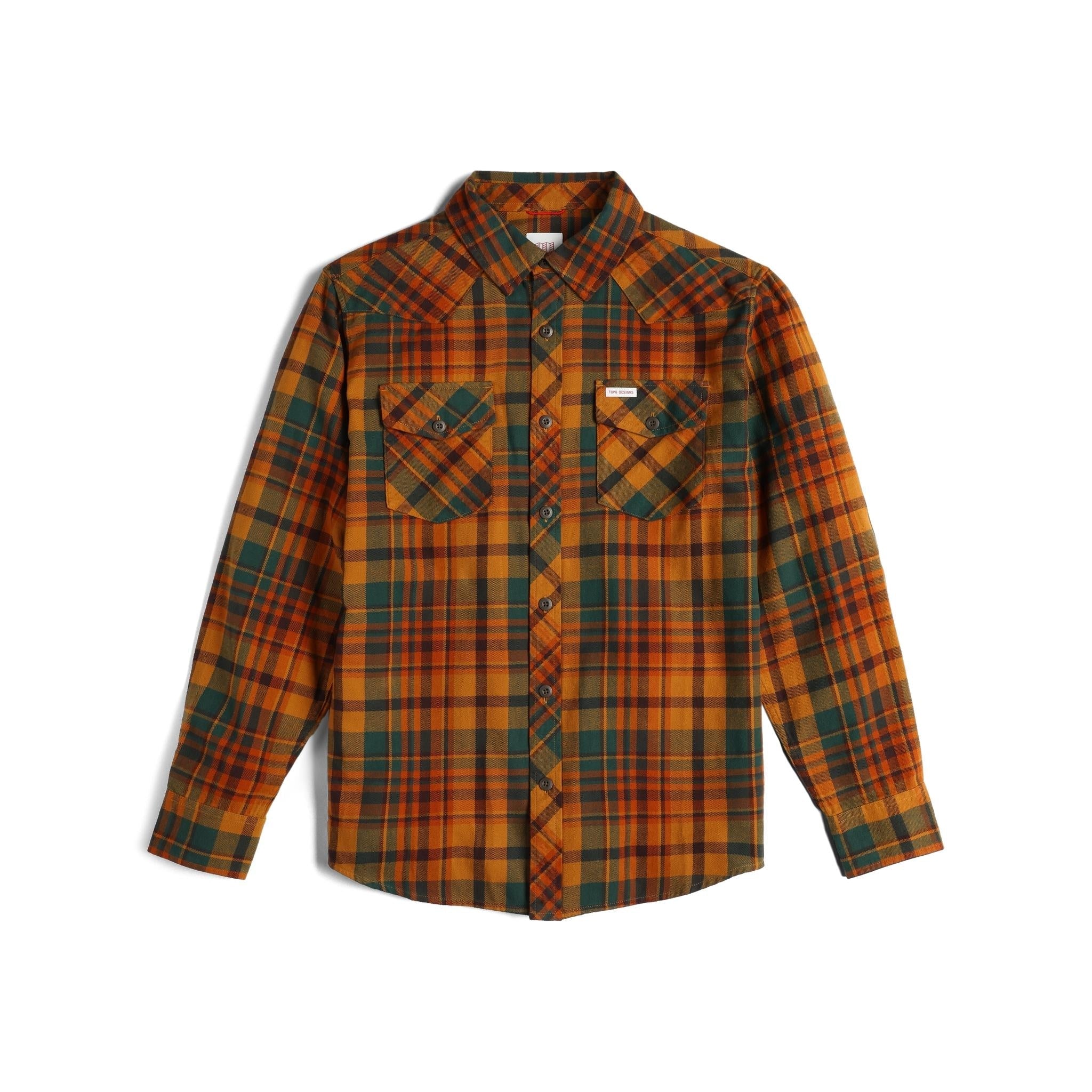 Mountain Shirt Long Sleeve - Herren Mens/Bekleidung/Hemden - Achetez chez Topo Designs - Europe