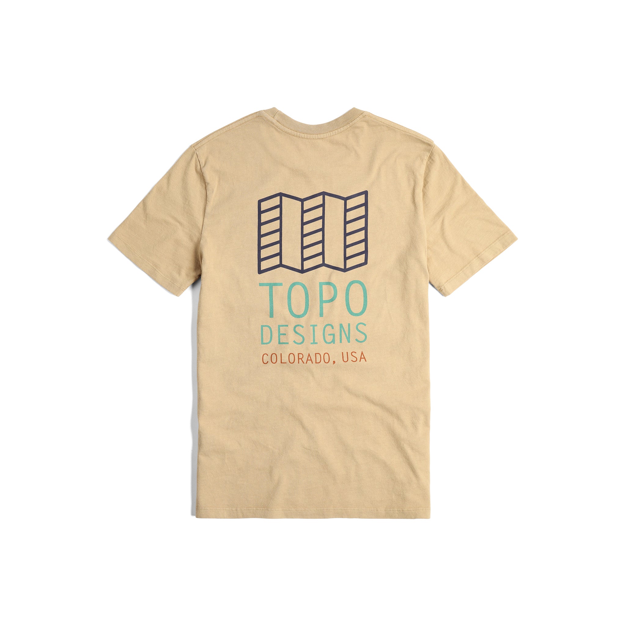 Small Original Logo Tee - Herren - Outlet Mens/Bekleidung/T-Shirts - Achetez chez Topo Designs - Europe