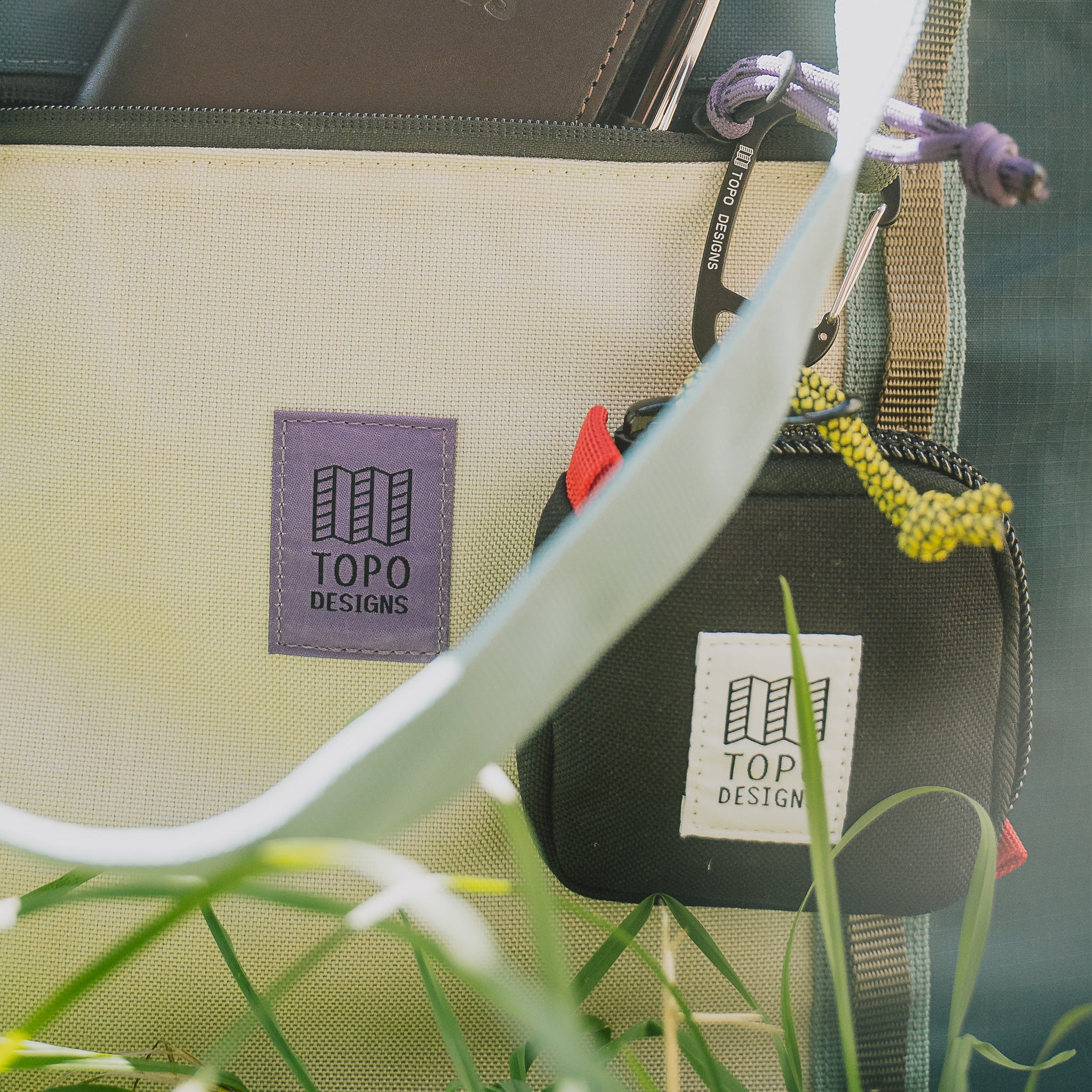 Quadratische Tasche vue 13 Topo Designs