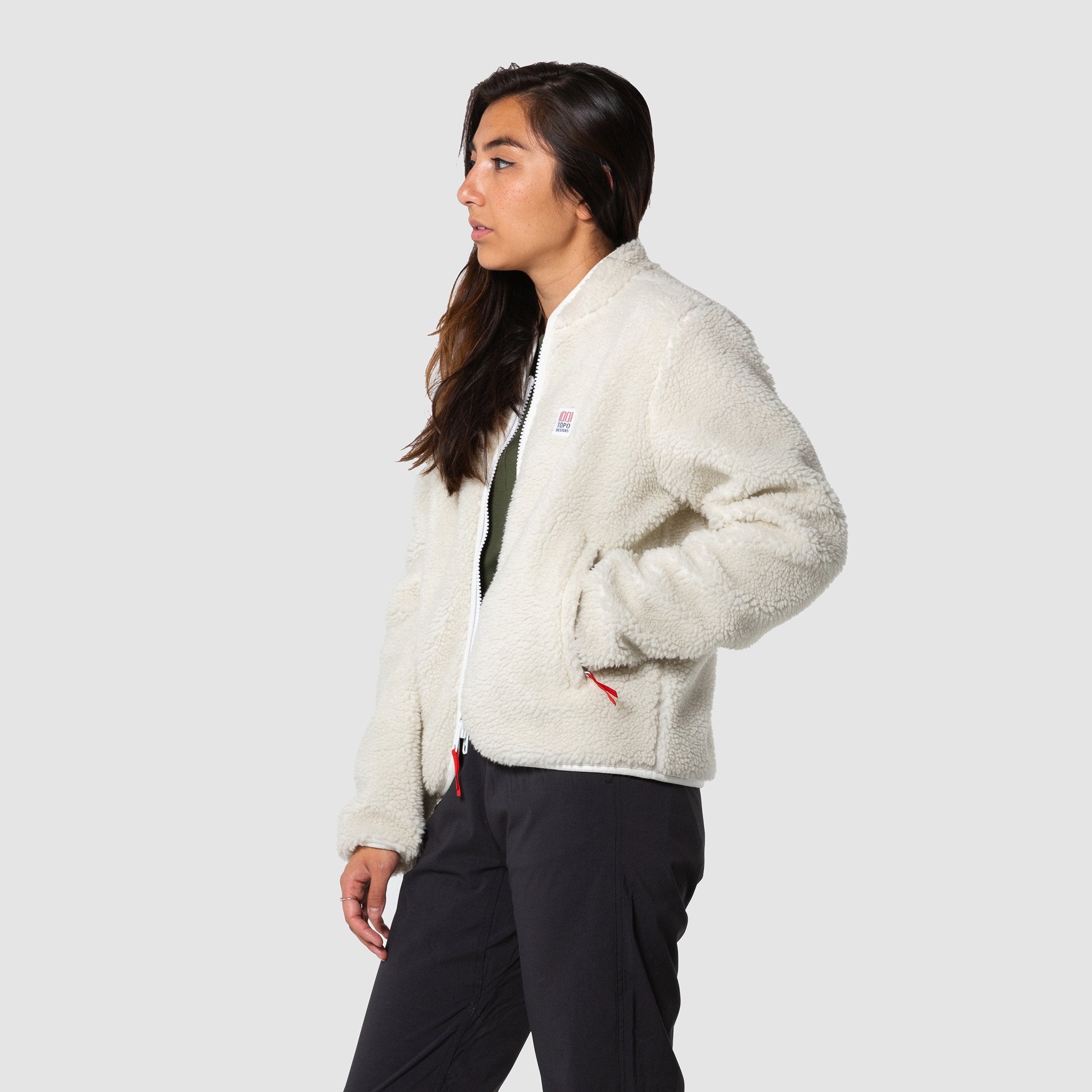 Sherpa Jacket - Damen - Outlet Womens/Outerwear/Fleece - Achetez chez Topo Designs - Europe