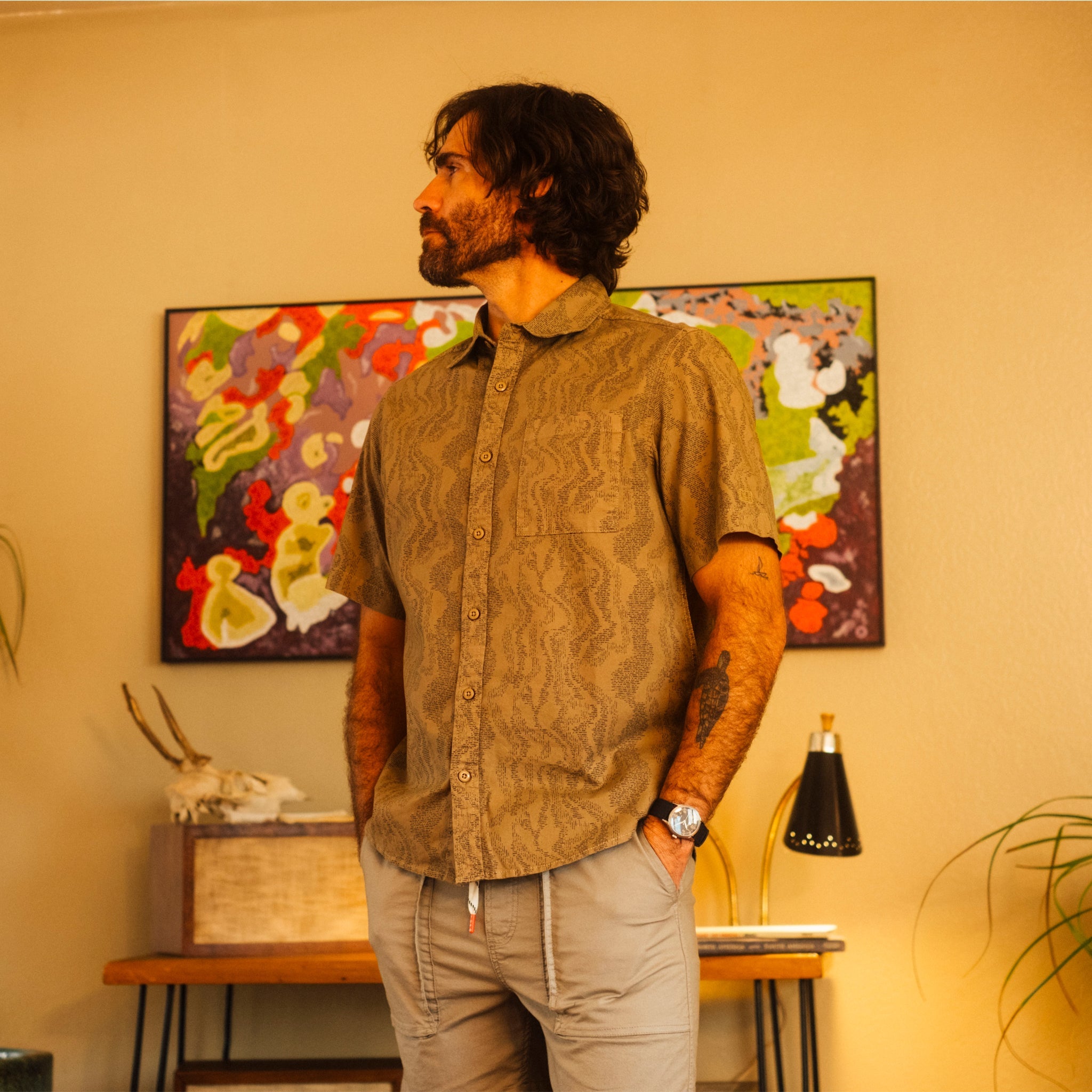 Chemise du désert - Manches Courtes - Hommes vue 2 Topo Designs