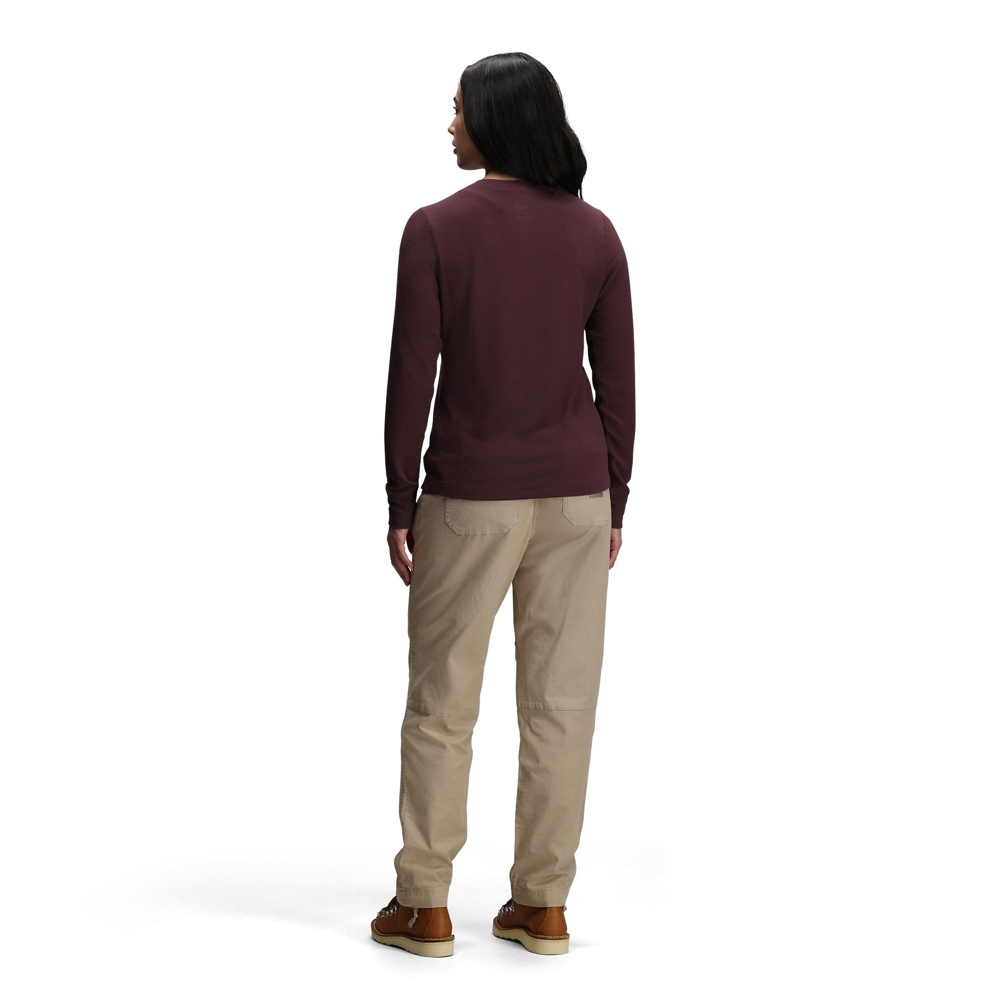 Global Waffle Henley - Femmes vue 6 Topo Topo Designs