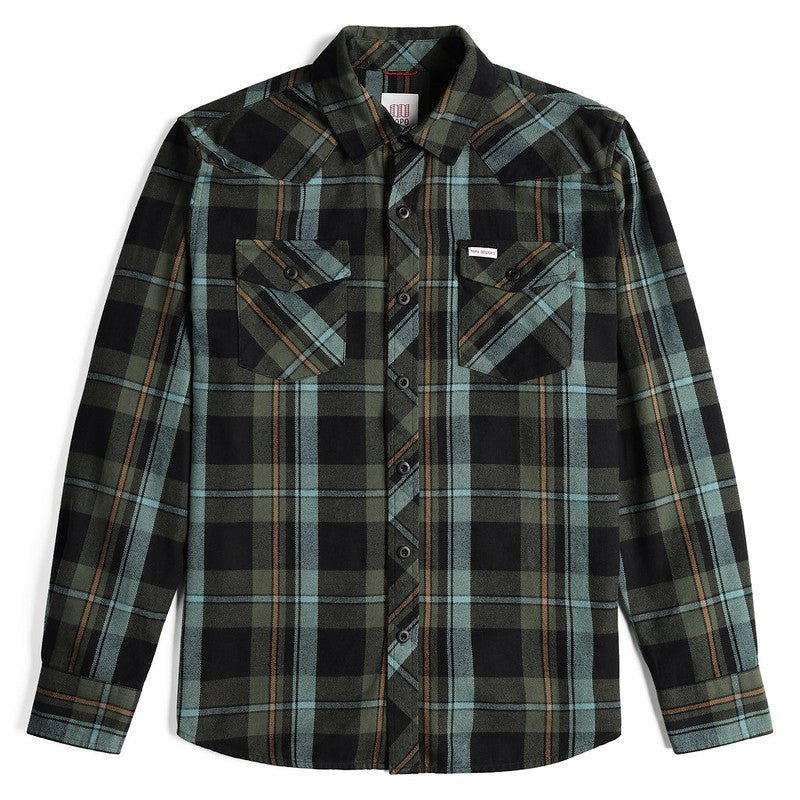 Mountain Chemise Manches Longues - Hommes Mens/Apparel/Shirts - Achetez chez Topo Designs - Europe