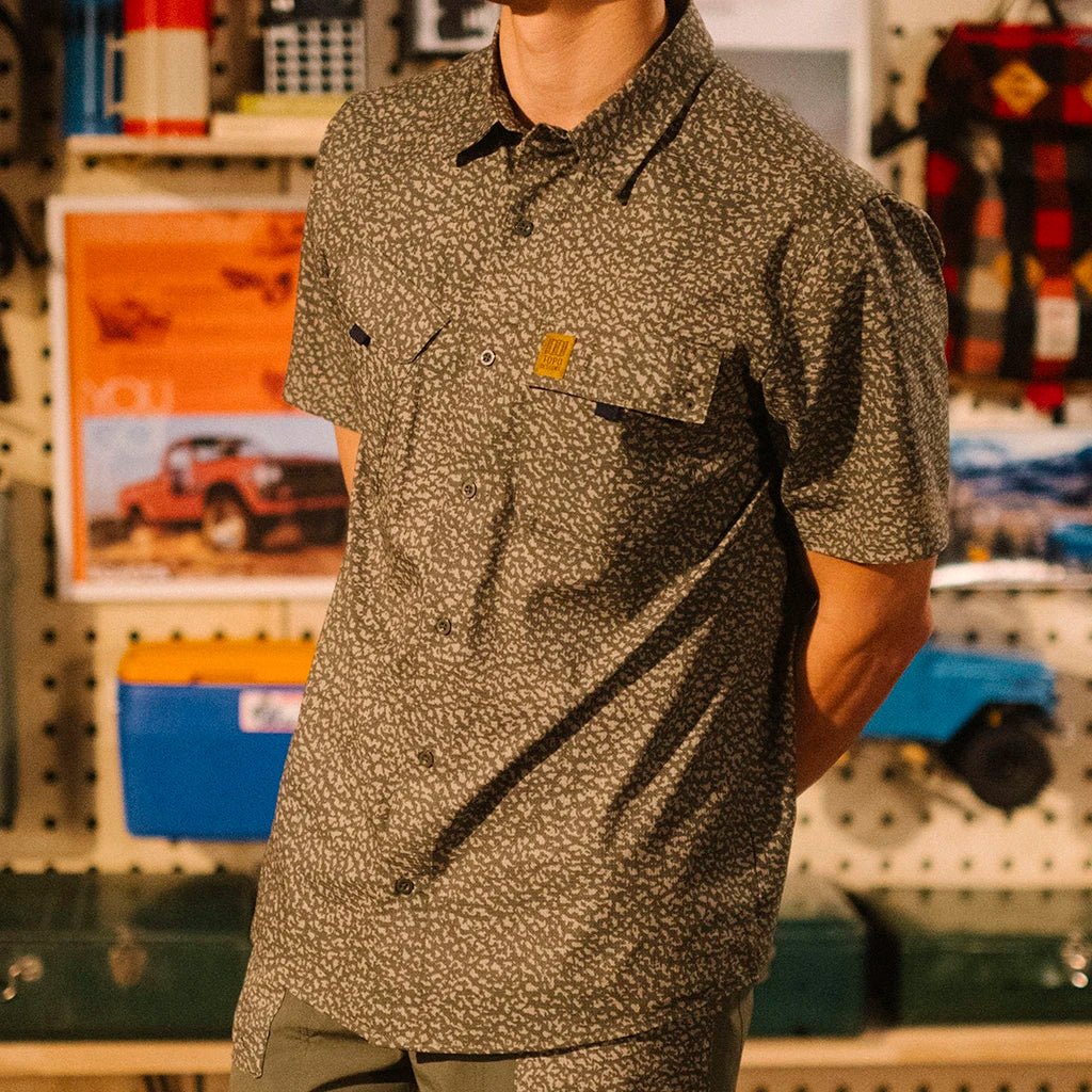 Chemise Retro River - Manches Courtes - Hommes - Outlet Mens/Apparel/Shirts - Achetez chez Topo Designs - Europe