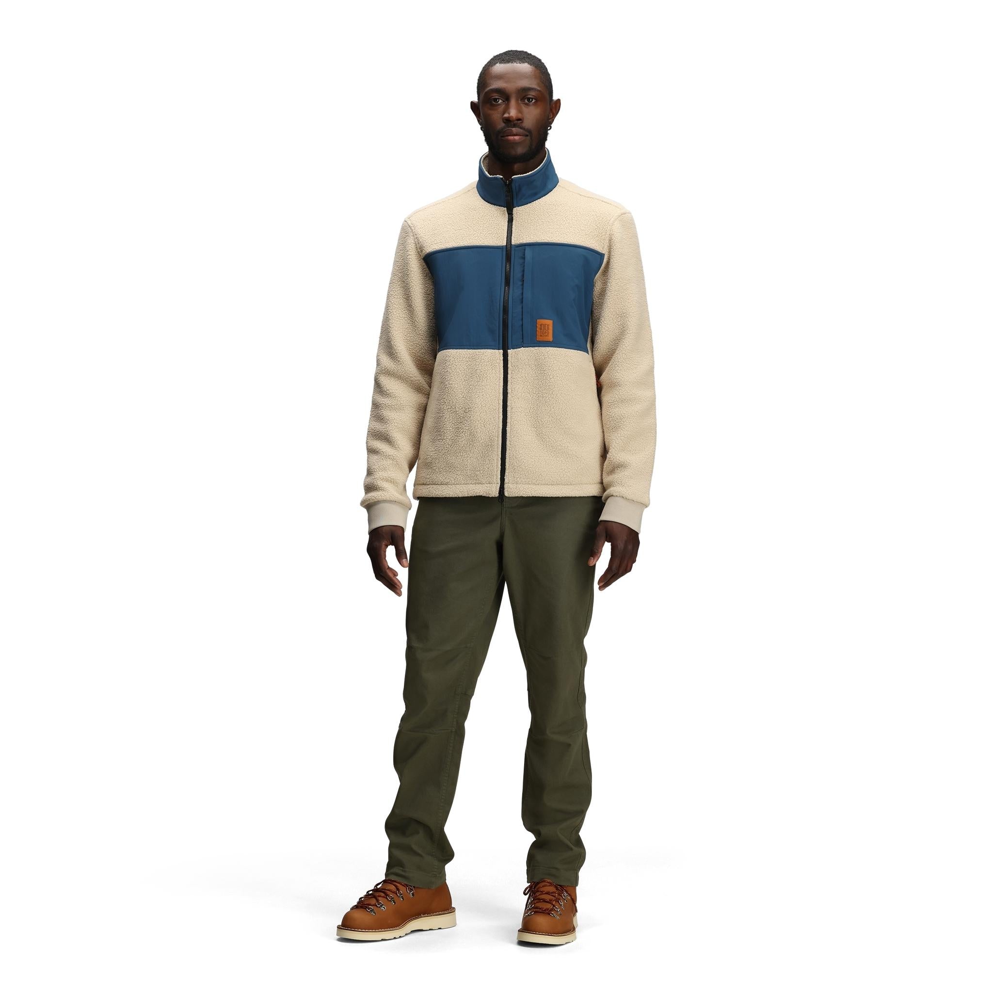 Summit Rise Full Zip Veste - Hommes Mens/Outerwear/Fleece - Achetez chez Topo Designs - Europe