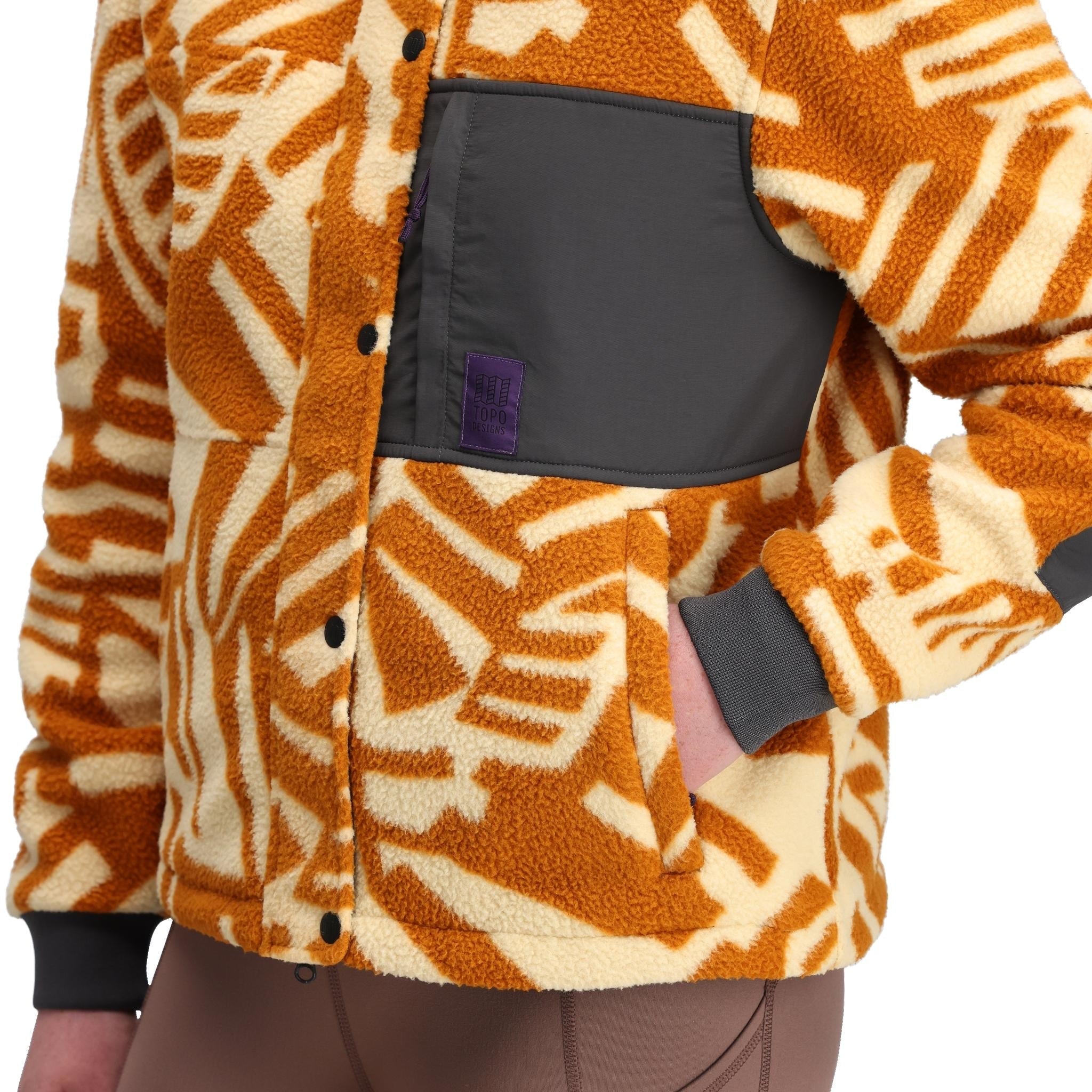 Summit Rise Full Zip Veste - Femmes - Outlet Womens/Outerwear/Fleece - Achetez chez Topo Designs - Europe