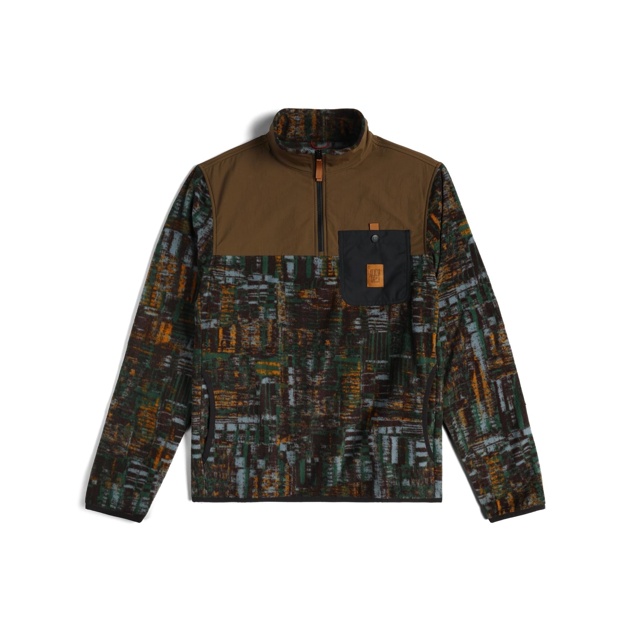 Vista 1/4 Zip Lightweight Fleece - Hommes Mens/Outerwear/Fleece - Achetez chez Topo Designs - Europe