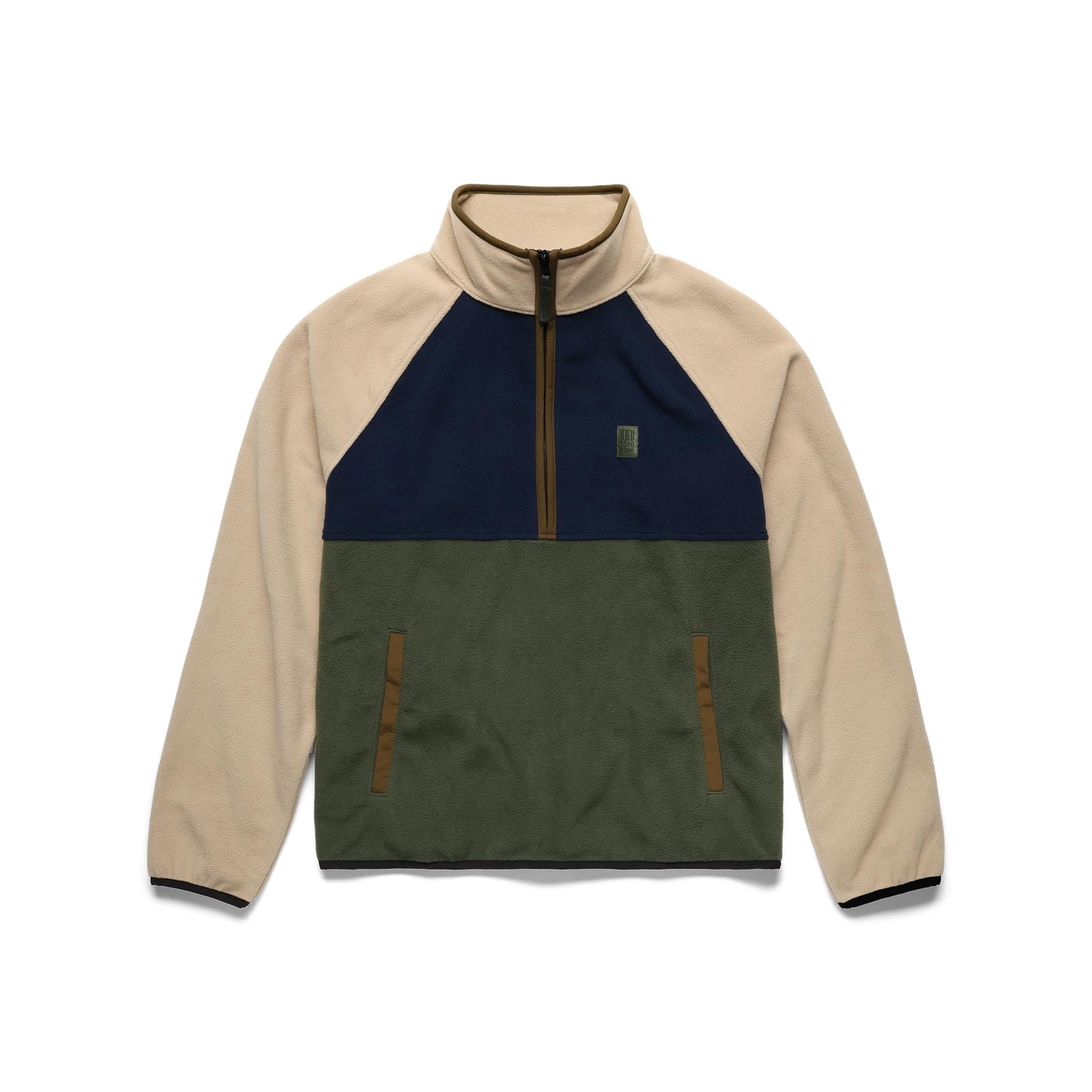 Vista 1/4 Zip Lightweight Fleece - Femmes vue 1 Topo Topo Designs