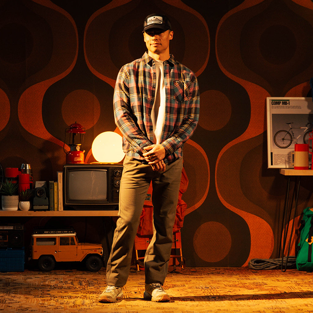 Casquette Trucker à empiècements en maille - Desert Dusk