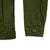 General detail shot of Topo Designs Women's Dirt Jacket in Olive green showing button on sleeve cuff.