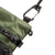 General shot of Topo Designs Mountain Accessory crossbody Shoulder Bag in olive green showing carabiner clip attachment