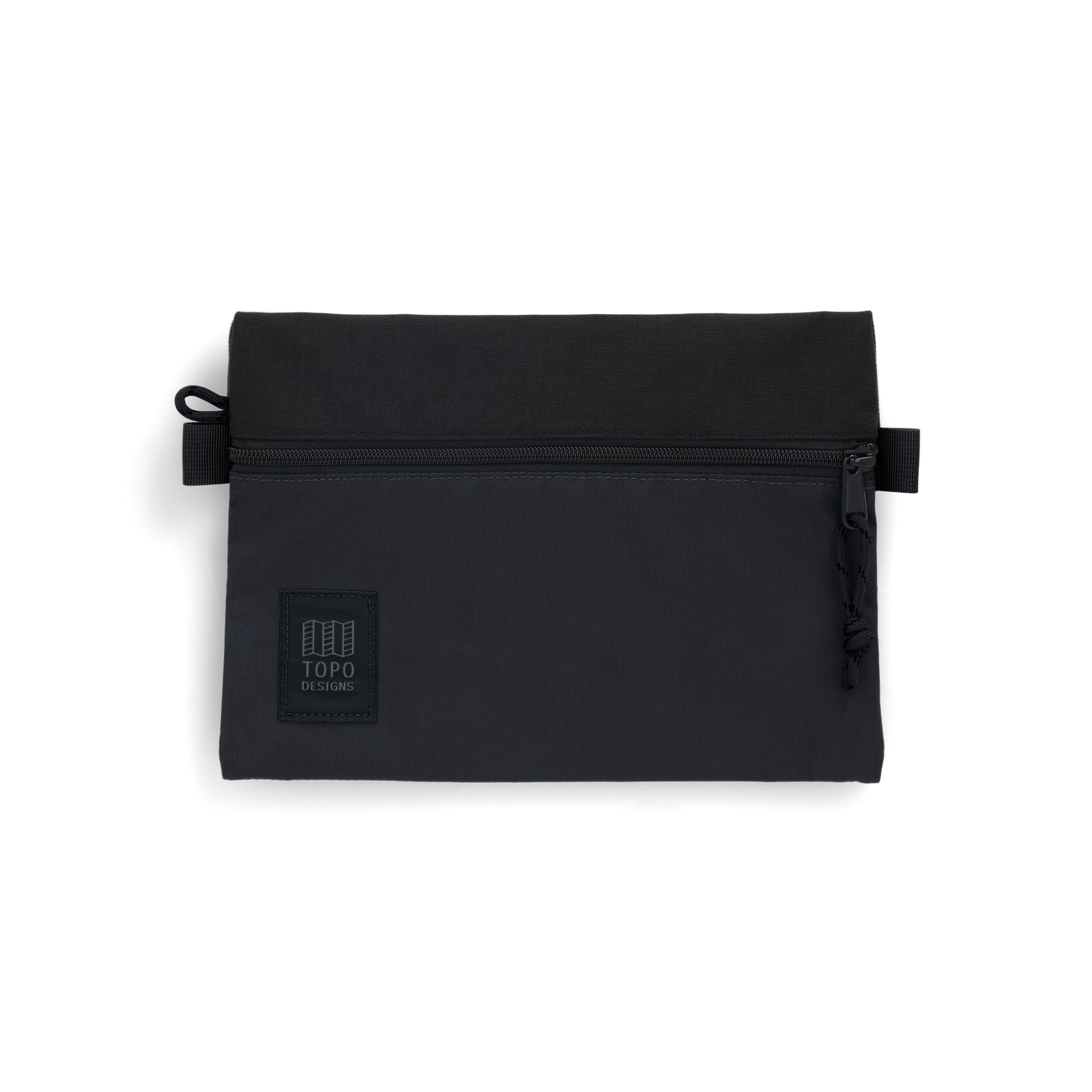 Topo Designs Accessory Bag medium in "Black / Black"