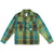 Topo Designs Men's Mountain Shirt Jacket in Olive green gold plaid