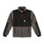 Topo Designs Men's Subalpine Fleece jacket in "Charcoal / Black".