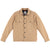 Topo Designs Men's recycled sustainable Wool Shirt in "Camel" brown