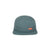 Topo Designs Nylon Camp 5-panel flat brim Hat in "Juniper" green.