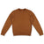 Topo Designs Men's Dirt Crew sweatshirt in 100% organic cotton in "earth" brown