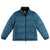 Topo Designs Men's Puffer recycled insulated Jacket in "Pond Blue"