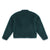Back of Topo Designs Women's sherpa fleece reversible jacket in "Pond Blue"