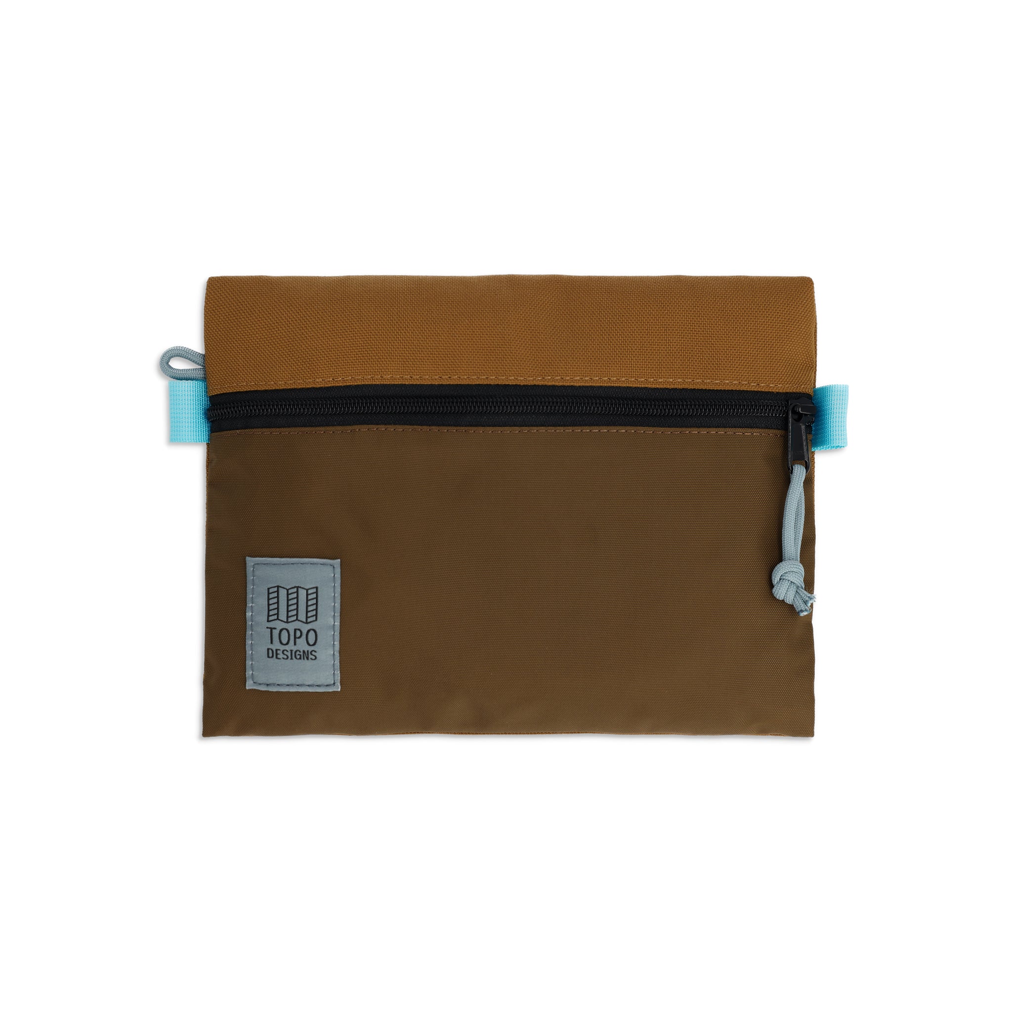 Topo Designs Accessory Bag medium in "Desert Palm / Pond Blue"