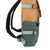General shot Topo Designs Rover Pack Classic laptop backpack in "Forest / Khaki".
