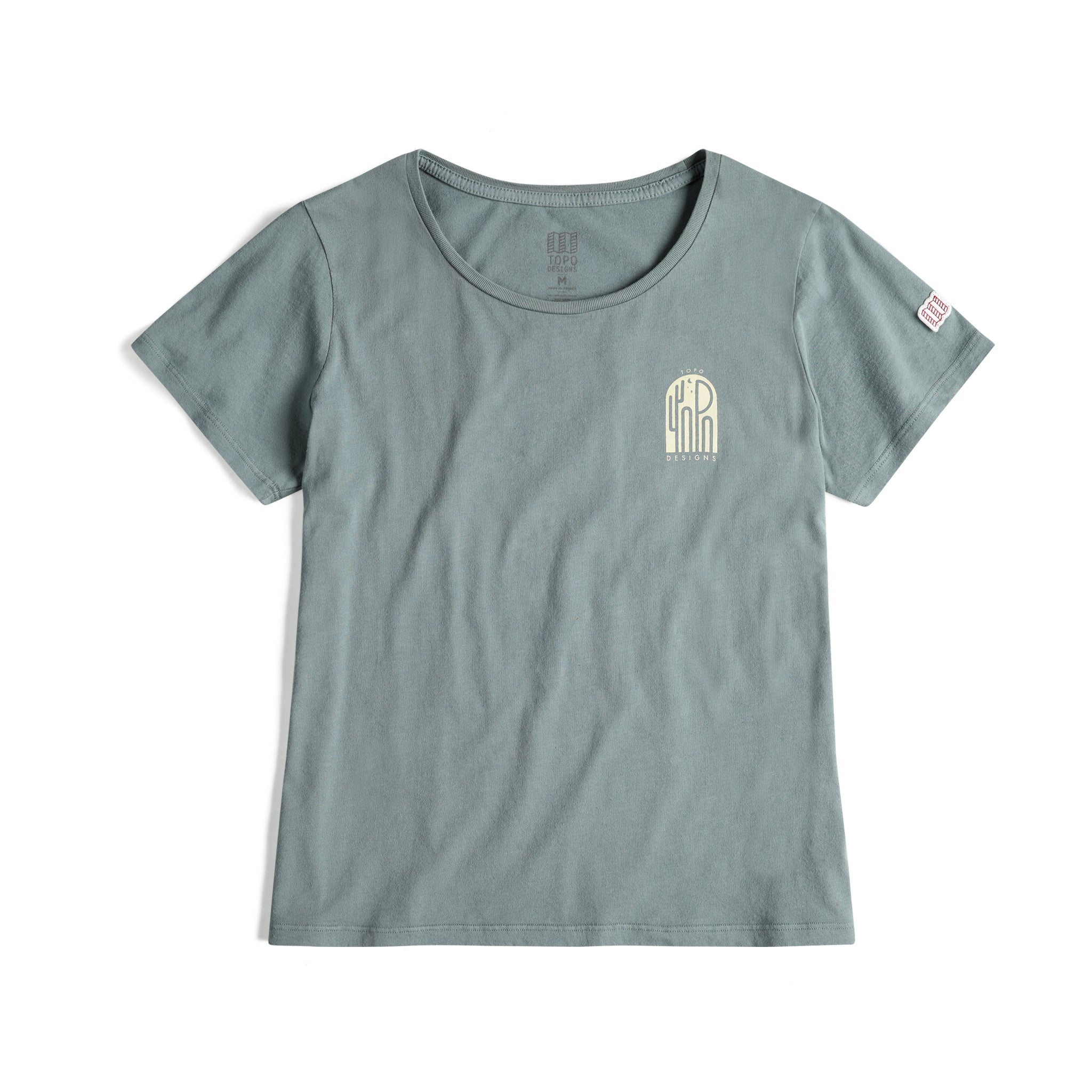 Cacti Night Tee W in "Slate Blue"