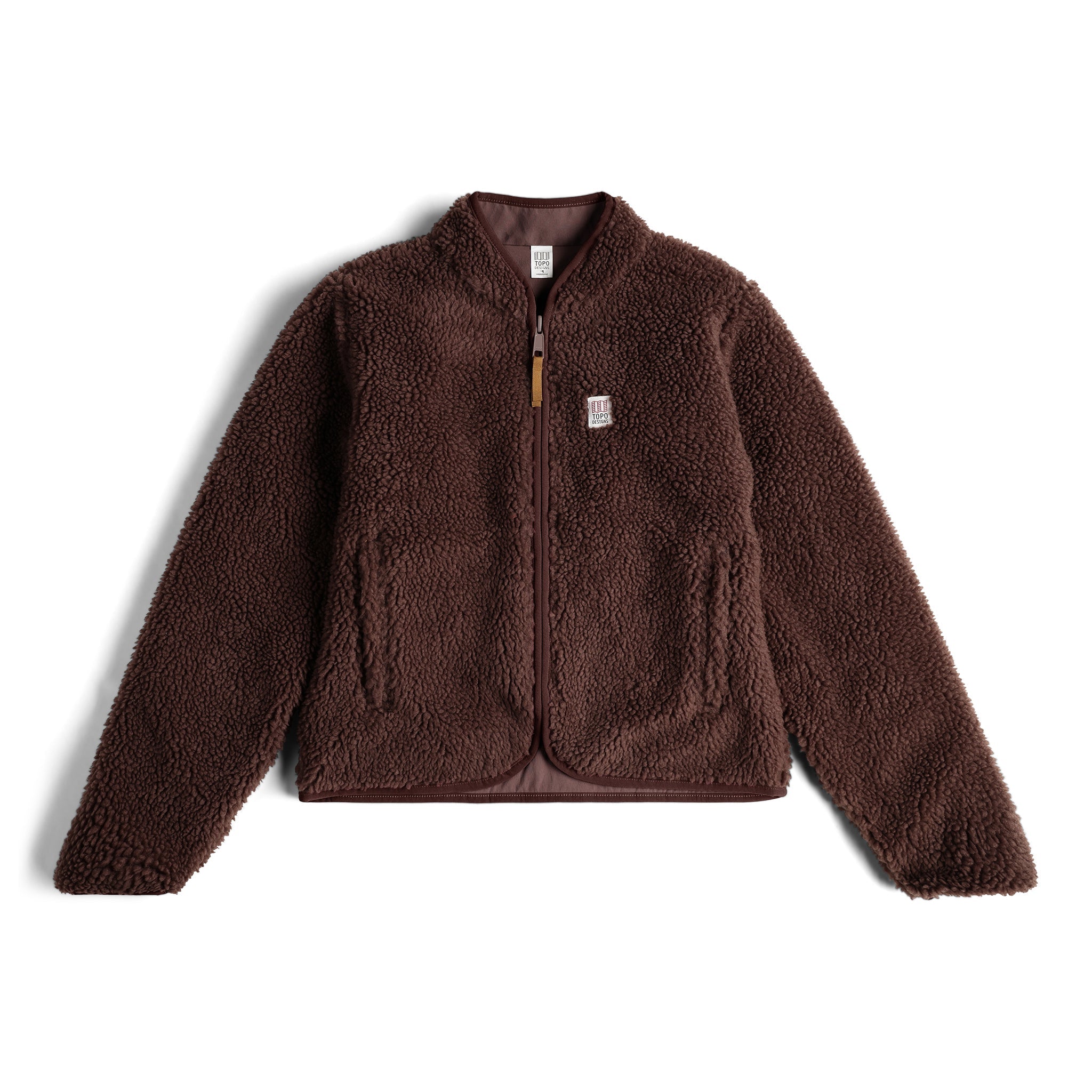 W Sherpa Jacket in "Peppercorn"