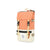 Topo Designs Rover Pack Mini backpack in recycled "Bone White / Coral" pink.