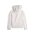 Back of Topo Designs Men's Dirt Hoodie 100% organic cotton French terry sweatshirt in "natural" white.