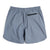 Back view of Topo Designs Men's River quick-dry swim Shorts in "Stone Blue" blue.