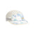 Topo Designs Global mesh back Hat in "Sand / Pebble" white. Unstructured 5-panel flexible brim packable hat.