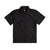 Topo Designs Women's Global Shirt Short Sleeve 30+ UPF rated travel shirt in "Black".